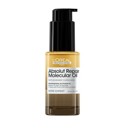 Absolut Repair Molecular Çift Fazlı Profesyonel Saç Bakım Yağı 30 ML