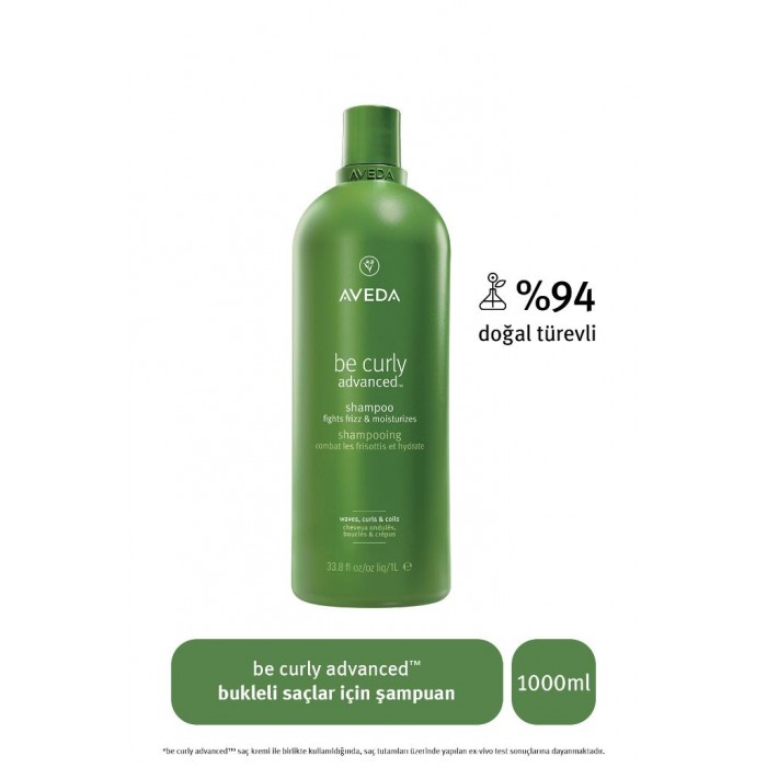 Aveda Be Curly Advanced Bukleli Saçlar İçin Şampuan 1000 ML