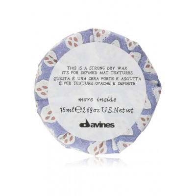 Davines Strong Dry Wax Güçlü Tutucu Kuru Wax 75 ML