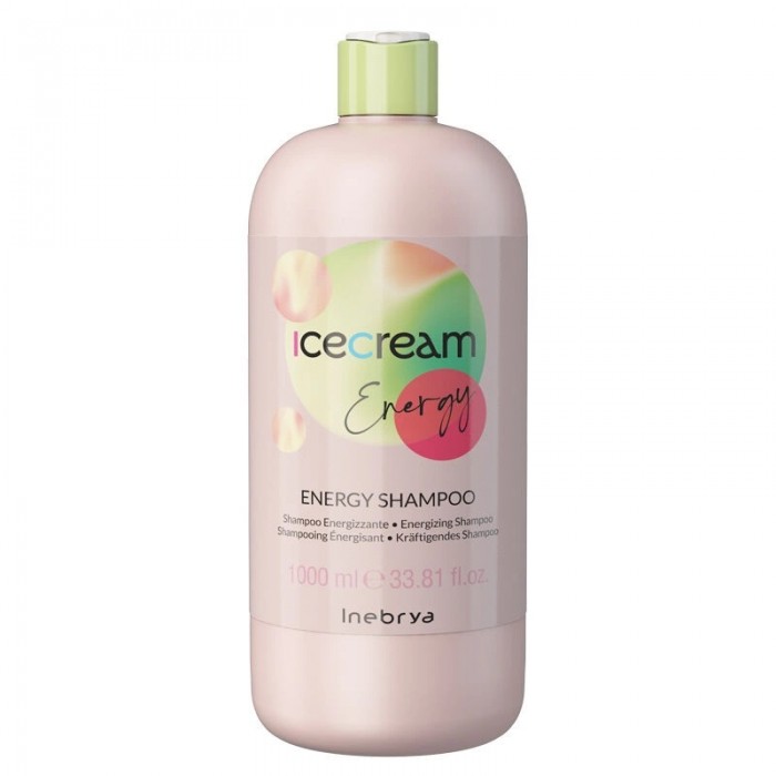 Inebrya Ice Cream Energizing Shampoo For Fine Hair 1000 ML 