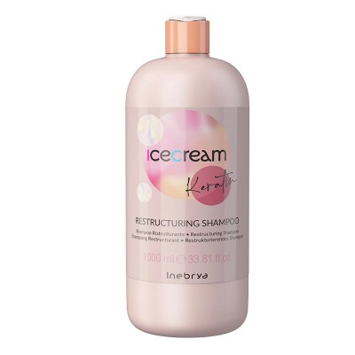 Inebrya Ice Cream Keratin Restructuring Shampoo 1000 ML