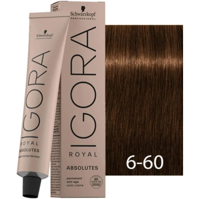 Igora Royal Absolutes 6-60 Koyu Kumral Çikolata Doğal Saç Boyası 60 ML