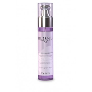 Inebrya Blondesse Blonde Miracle Drops - Sarisinlara Ozel Parlaklik Yagi 50 ML