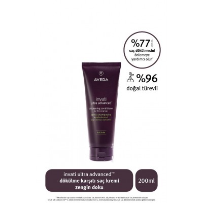 İnvati ultra advanced dökülme karşıtı saç kremi: zengin doku 200ml
