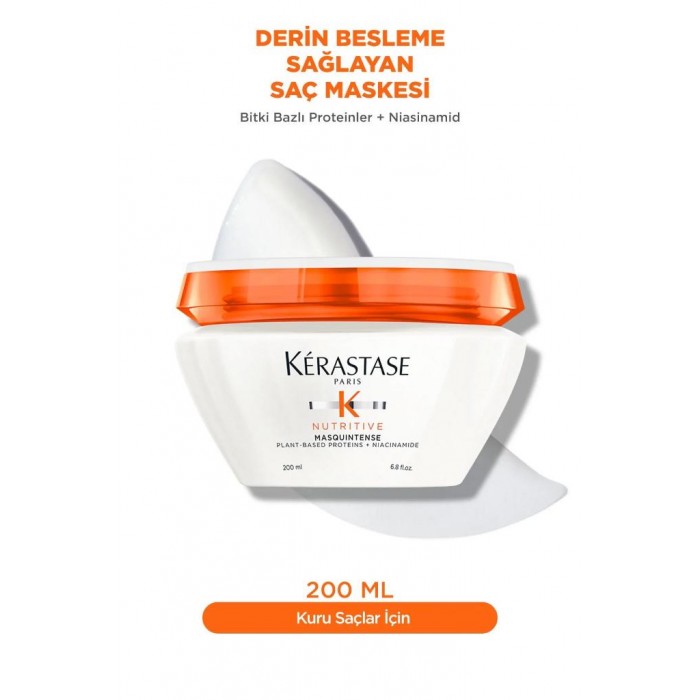 Kerastase Nutritive Masquintense Derin Besleme Sağlayan Saç Maskesi 200 ML