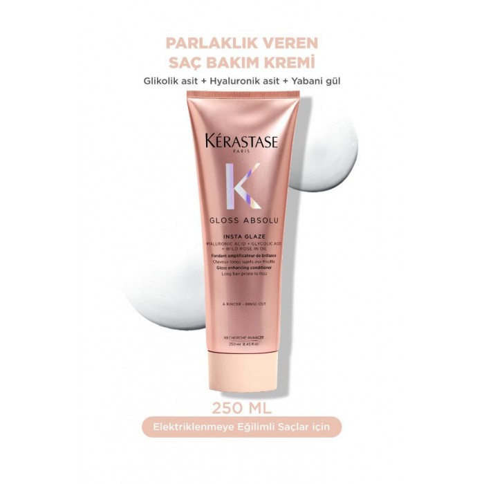 Kerastase Gloss Absolu Elektriklenmeye Eğilimli Saçlar Için Parlaklık Veren Saç Bakım Kremi 250 ML