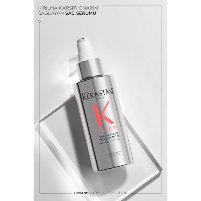 Kerastase Premiere Serum Filler Fondamental Elektriklenme Karşıtı Onarım Sağlayan Saç Serumu 90 ML