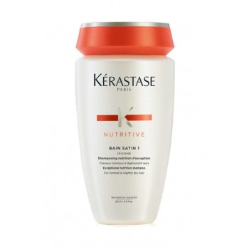 Nutritive Bain Satin 1 Normal/Hafif Kuru Saçlar için Nem Veren Besleyici Şampuan 250 ML