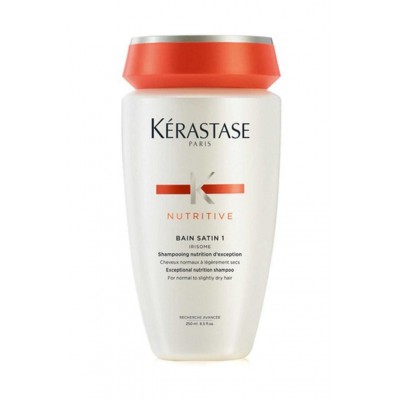 Nutritive Bain Satin 1 Normal/Hafif Kuru Saçlar için Nem Veren Besleyici Şampuan 250 ML