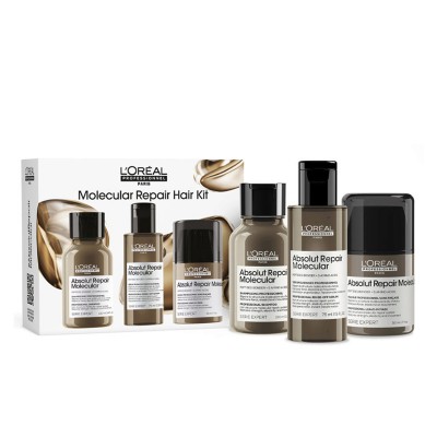 Loreal Professionnel Molecular Repair Hair Kit -Seyahat Boy- Şampuan - Maske - Serum