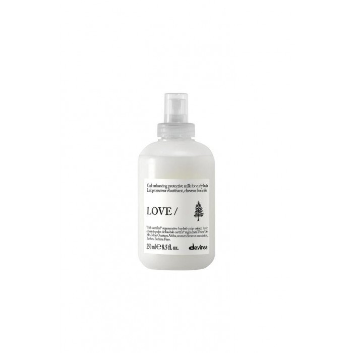 LOVE Curl Dalgalı Ve Kıvırcık Saçlar İçin Nemlendirici Isı Koruyucu Süt 250 ML
