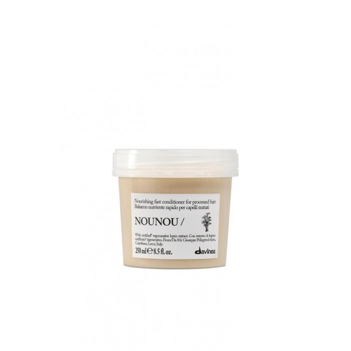 NOUNOU Kuru ve Yıpranmış Saçlar İçin Yoğun Besleyici Bakım Kremi 250 ML