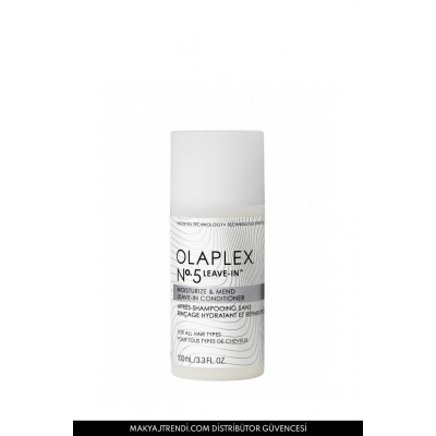 Olaplex No.5 Leave-In Moisturize & Mend Conditioner - Bağ Güçlendirici Durulanmayan Saç Kremi - 100 ML