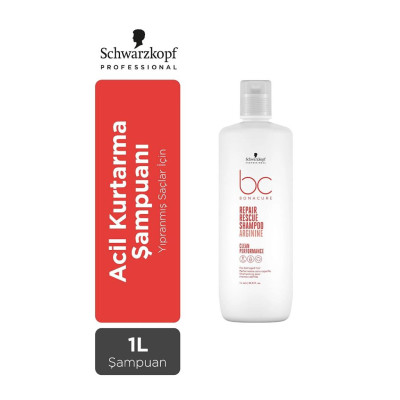 Bonacure Bc Clean Acil Kurtarma Şampuanı 1000 ML