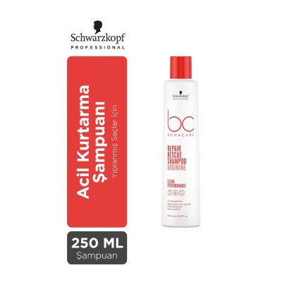 Bonacure Bc Clean Acil Kurtarma Şampuanı 250 ML